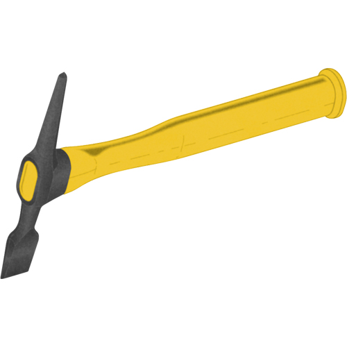 Plastic Handle Chipping Hammers, 11-7/8", 16 oz. Head, Steel Les Fournitures Industrielles Méga
