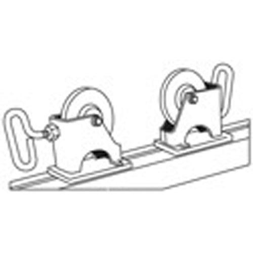 Adjust-A-Rolls&reg; Stand, 2000 lbs. Load Capacity, 36" Pipe Capacity Les Fournitures Industrielles Méga