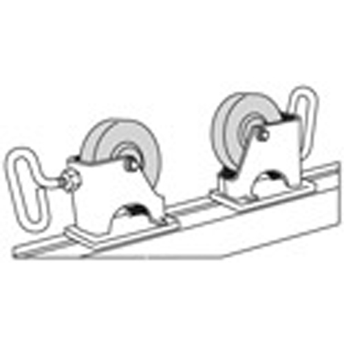 Adjust-A-Rolls&reg; Stand, 1000 lbs. Load Capacity, 36" Pipe Capacity Les Fournitures Industrielles Méga