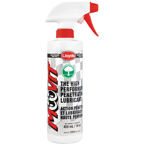 Moovit High Performance Lubricant, Trigger Bottle, 16 oz. Les Fournitures Industrielles Méga