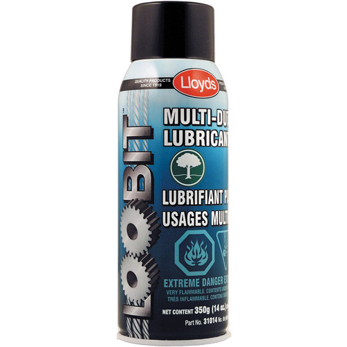 Lubrifiant polyvalent et appr&ecirc;t pour c&acirc;ble dacier, Canette a&eacute;rosol Les Fournitures Industrielles Méga