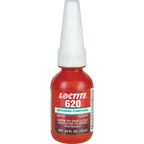 Compos&eacute; de retenue 620 haute temp&eacute;rature, 10 ml, Bouteille, Vert Les Fournitures Industrielles Méga