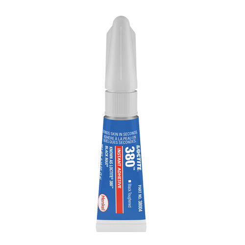 Black Max 380 Toughened Adhesive, Black, Tube, 3 g Les Fournitures Industrielles Méga