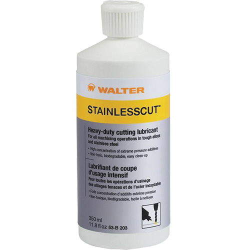 Lubrifiants de coupe extr&ecirc;me pression Stainlesscut, Bouteille pressable Les Fournitures Industrielles Méga