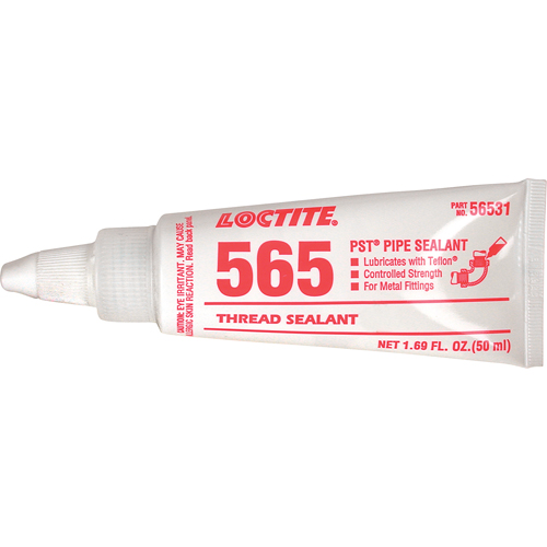 Thread Sealant 565 PST Controlled Strength, Tube, 50 ml, -54° C - 149° C/-65° F - 300° F Les Fournitures Industrielles Méga