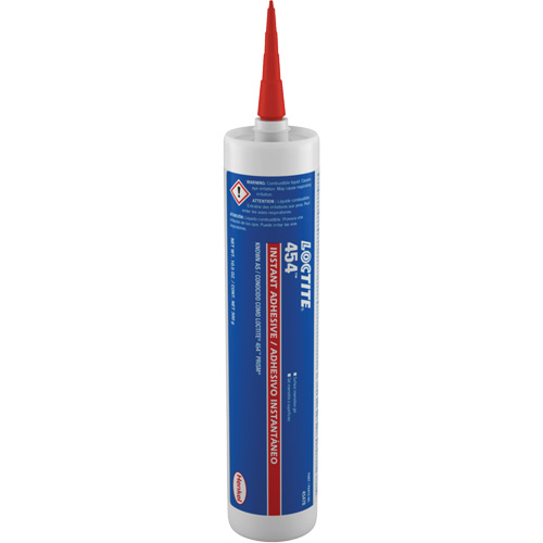 454 Surface Insensitive Gels, Clear, Cartridge, 10.58 oz. Les Fournitures Industrielles Méga