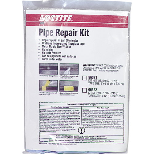 Pipe Repair Kits, Tape, 2" x 6', -17.7° C - 121° C/0° F - 250° F Les Fournitures Industrielles Méga