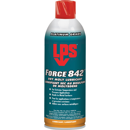 Lubrifiant sec au Moly Force 842°, Canette a&eacute;rosol Les Fournitures Industrielles Méga