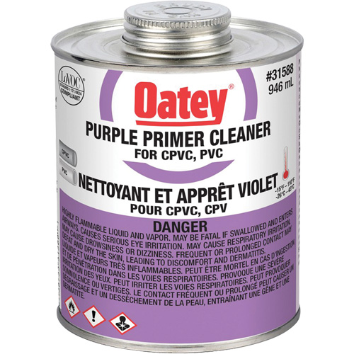 Appr&ecirc;t/nettoyant violet, 946 ml, Canette &agrave; dessus brosse Les Fournitures Industrielles Méga
