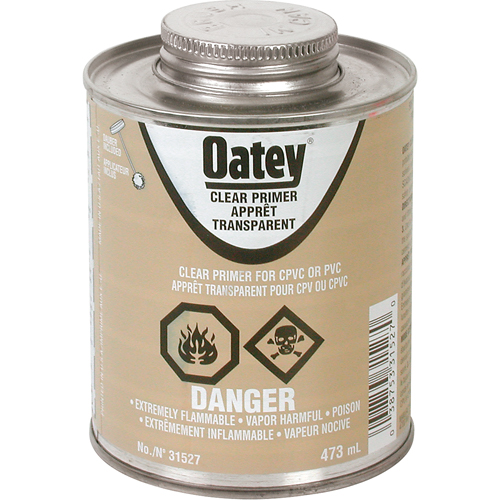 Appr&ecirc;t transparent, 473 ml, Canette &agrave; dessus brosse Les Fournitures Industrielles Méga