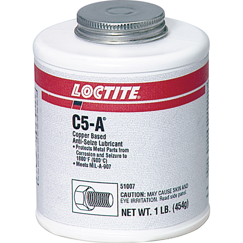 Antigrippant &agrave; base de cuivre C5-A, 543 g, Canette &agrave; dessus brosse, 1800°F (982°C) Temp&eacute;rature max. Les Fournitures Industrielles Méga