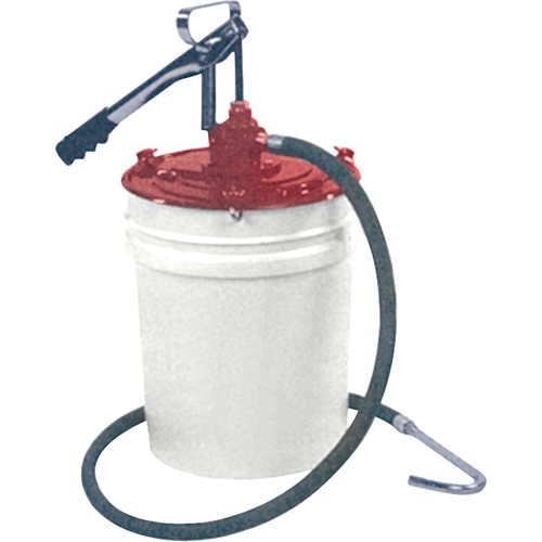 Manual Lubrication Pumps - Dual Leverage Dispensers, Zinc, 2.6 oz./Stroke, Fits 5 gal. Les Fournitures Industrielles Méga