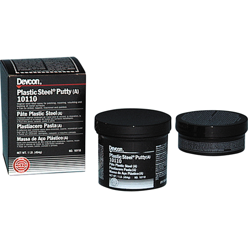 Mastic Plastic Steel 5 Minute, 1 lb, R&eacute;cipient Les Fournitures Industrielles Méga