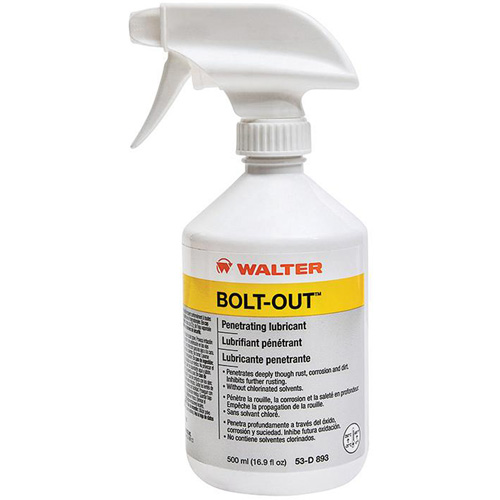 Huile p&eacute;n&eacute;trante Bolt-Out, Bouteille &agrave; g&acirc;chette, 500 ml Les Fournitures Industrielles Méga