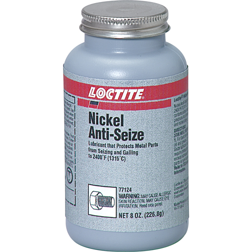 Nickel Grade Anti-Seize, Brush Top Can, 2400°F (1315°C) Max. Temp. Les Fournitures Industrielles Méga
