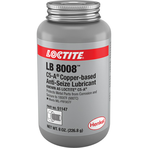 Antigrippant &agrave; base de cuivre C5-A, 287 g, Canette &agrave; dessus brosse, 1800°F (982°C) Temp&eacute;rature max. Les Fournitures Industrielles Méga