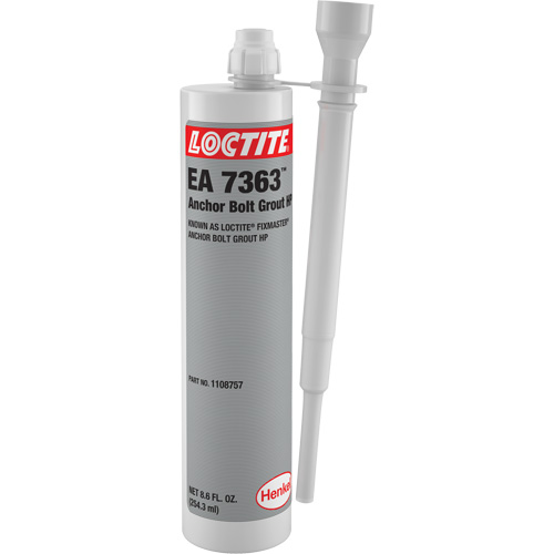 Coulis pour boulon d'ancrage EA 7363 Fixmaster HP, Cartouche Les Fournitures Industrielles Méga