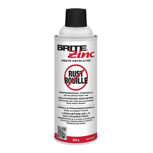 BRITE Zinc&reg; Corrosion Inhibitor, Aerosol Can Les Fournitures Industrielles Méga