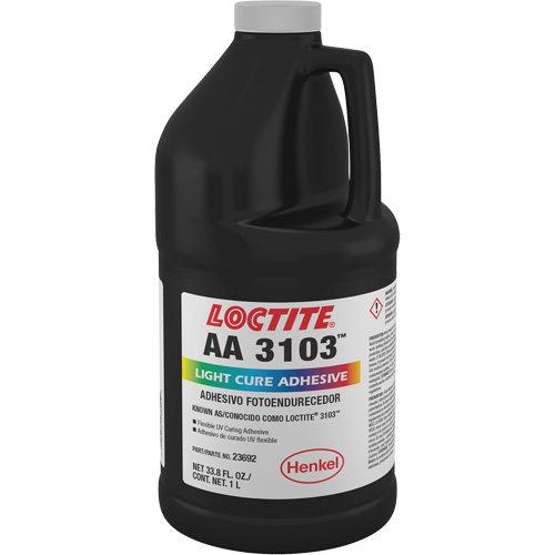 Acrylique &agrave; s&eacute;chage par photo polym&eacute;risation 3103, 1 L Les Fournitures Industrielles Méga