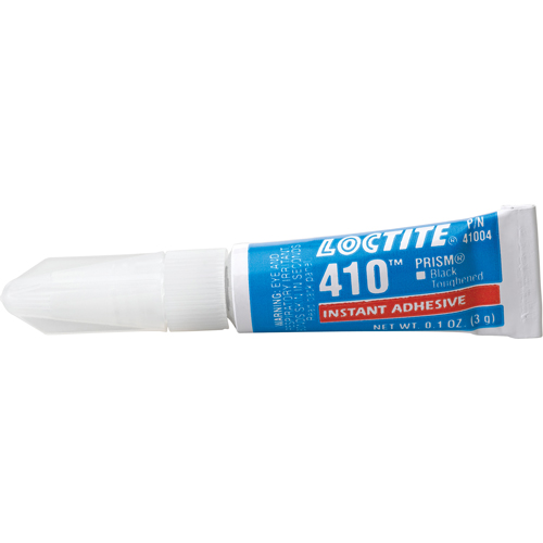 410 Instant Adhesive, Black, Tube, 3 g Les Fournitures Industrielles Méga