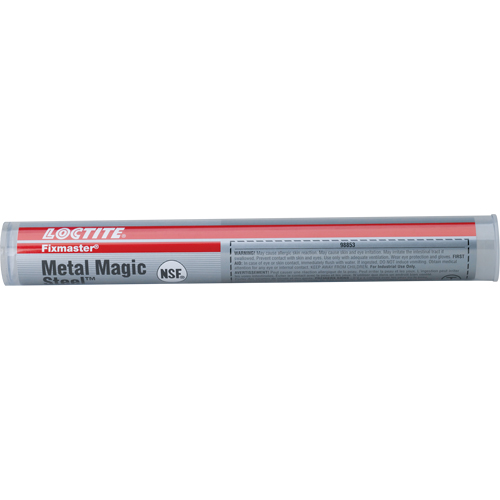 Mastic de r&eacute;paration Metal Magic Steel Fixmaster, 150 g, B&acirc;ton Les Fournitures Industrielles Méga