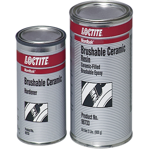 C&eacute;ramique brossable Nordbak, 2 lb, Trousse, Gris Les Fournitures Industrielles Méga