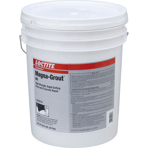 Produit de r&eacute;paration du b&eacute;ton Magna-Grout Fixmaster, Seau Les Fournitures Industrielles Méga