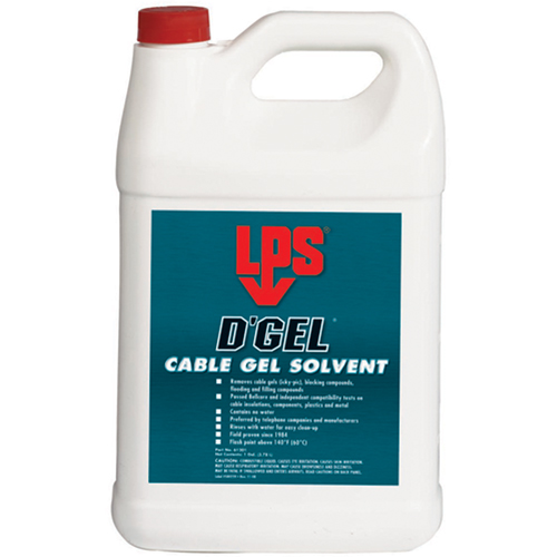 Solvant de gel D'Gel pour c&acirc;bles, 1 gal., Cruche Les Fournitures Industrielles Méga
