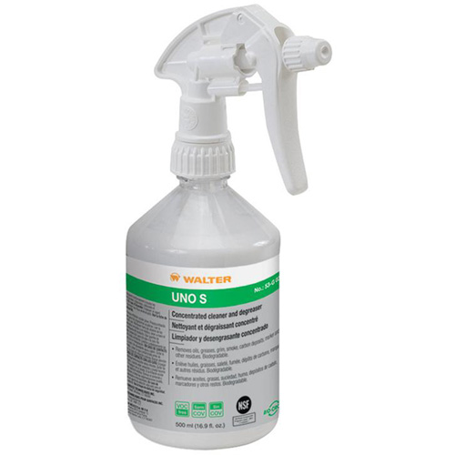 Nettoyant et d&eacute;graissant ultra puissant Uno S, Bouteille &agrave; g&acirc;chette Les Fournitures Industrielles Méga