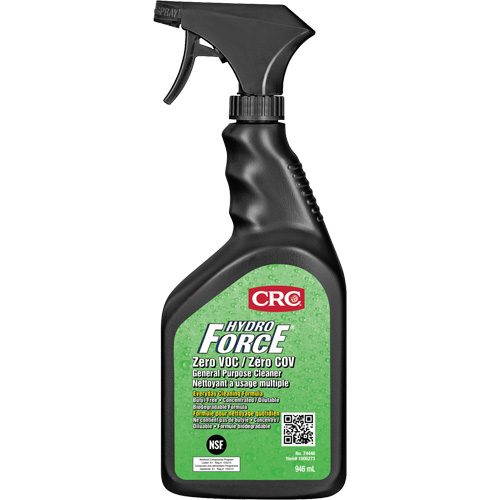 Nettoyants universels sans COV HydroForce, 946 ml, Bouteille &agrave; g&acirc;chette Les Fournitures Industrielles Méga