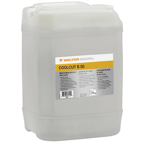 COOLCUT S-30 Water-Miscible Cutting Lubricant, 20 L Les Fournitures Industrielles Méga
