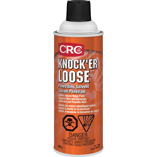 Solvant p&eacute;n&eacute;trant Knock'er Loose, Canette a&eacute;rosol, 16 oz Les Fournitures Industrielles Méga