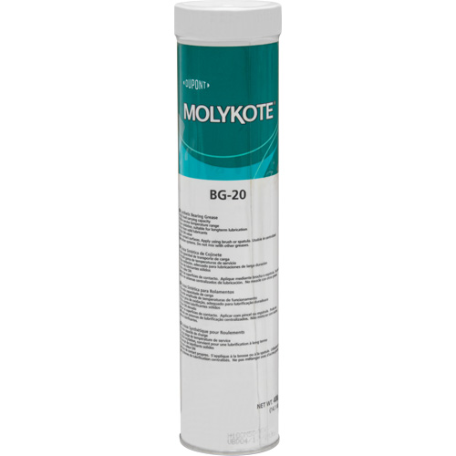 Graisse de roulement haute performance Molykote BG 20, 400 g, Cartouche Les Fournitures Industrielles Méga