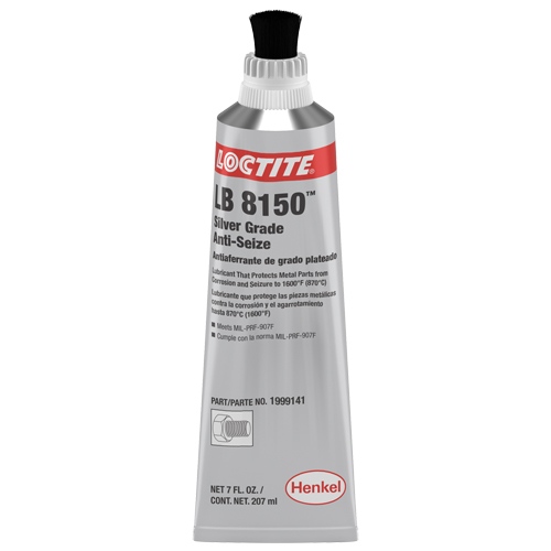 Antigrippant qualit&eacute; argent, Tube, Temp. max. de 1600°F (871°C) Les Fournitures Industrielles Méga