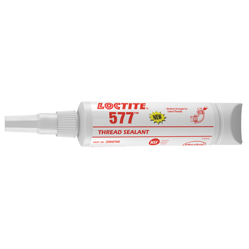 577 Thread Sealant, Tube, 250 ml, -53.88° C - 150° C/-65° F - 300° F Les Fournitures Industrielles Méga