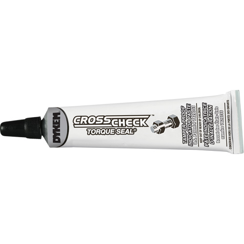 P&acirc;te indicatrice inviolable Cross-Check Torque Seal, 1 liq. oz., Tube, Blanc Les Fournitures Industrielles Méga