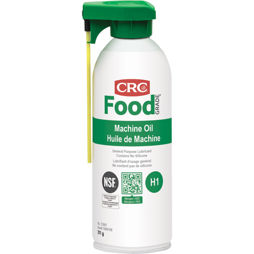 Food Plant Machine Oil, 312 g, Aerosol Can Les Fournitures Industrielles Méga