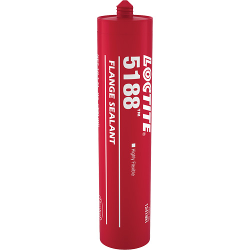 5188 Flange Sealant, Cartridge, Red Les Fournitures Industrielles Méga