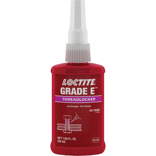 Compos&eacute; de blocage 080 de calibre E, Mauve, Basse, 50 ml, Bouteille Les Fournitures Industrielles Méga