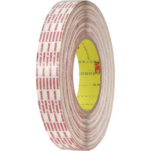 Ruban double face, Polypropyl&egrave;ne, 13 mm (1/2") la x 110 m (360') lo, 6 mils &eacute;pais Les Fournitures Industrielles Méga