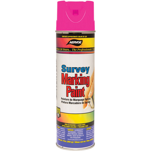 Solvent-Based Marking Paint, 17 oz., Aerosol Can Les Fournitures Industrielles Méga