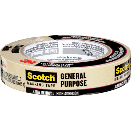Ruban-cache &agrave; usage g&eacute;n&eacute;ral 2020 Scotch 2020, 24 mm (1") x 55 m (180'), Havane Les Fournitures Industrielles Méga