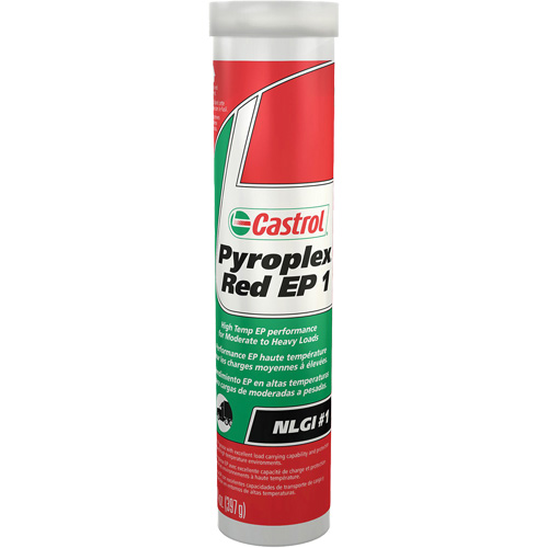 5125 Pyroplex&reg; Red #1, 400 g, Cartridge, 502°F (260°C) Max. Temperature Les Fournitures Industrielles Méga