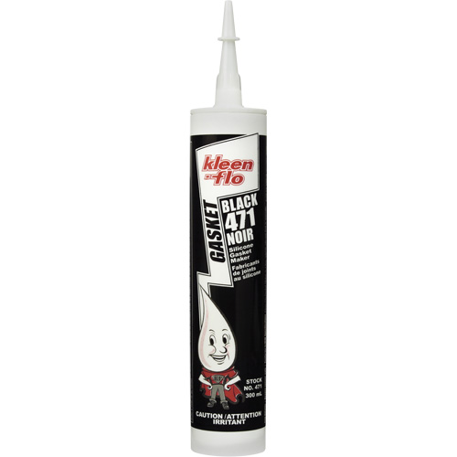 Compos&eacute; &agrave; joints de silicone, Cartouche, Noir Les Fournitures Industrielles Méga