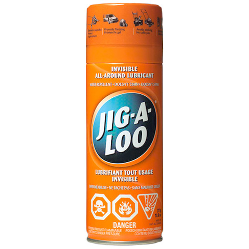 Lubrifiant &agrave; vaporiser Jig-A-Loo, Canette a&eacute;rosol Les Fournitures Industrielles Méga