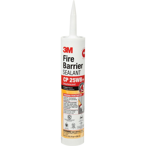 Scellant ignifuge CP, 298 ml, Cartouche, Rouge Les Fournitures Industrielles Méga