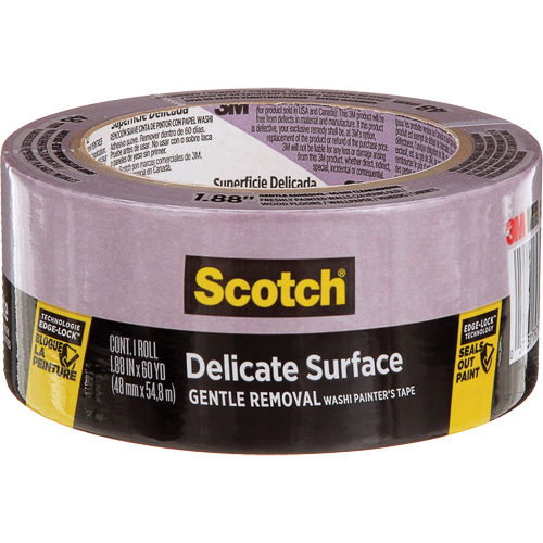 Ruban de peintre ScotchBlue 2080, 48 mm (1-7/8") x 55 m (180'), Mauve Les Fournitures Industrielles Méga