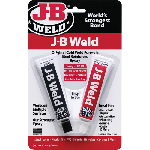 Epoxy, Two-Part, Tube, 2 oz., Grey Les Fournitures Industrielles Méga