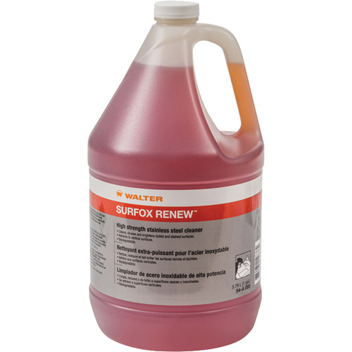 Surfox Renew Stainless Steel Cleaner, 3.78 L, Gallon Les Fournitures Industrielles Méga
