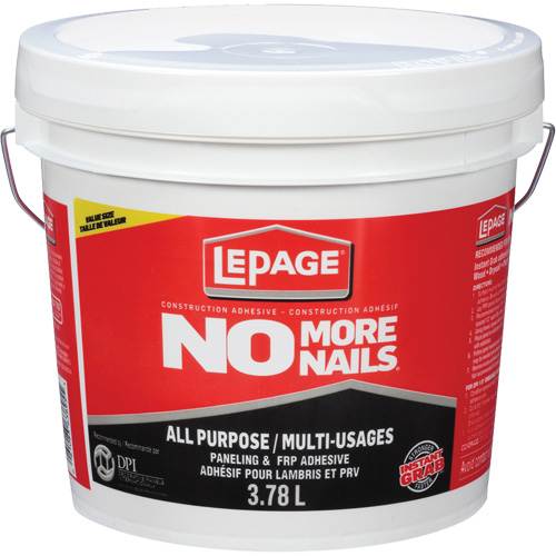 No More Nails&reg; All-Purpose Construction Adhesive Les Fournitures Industrielles Méga